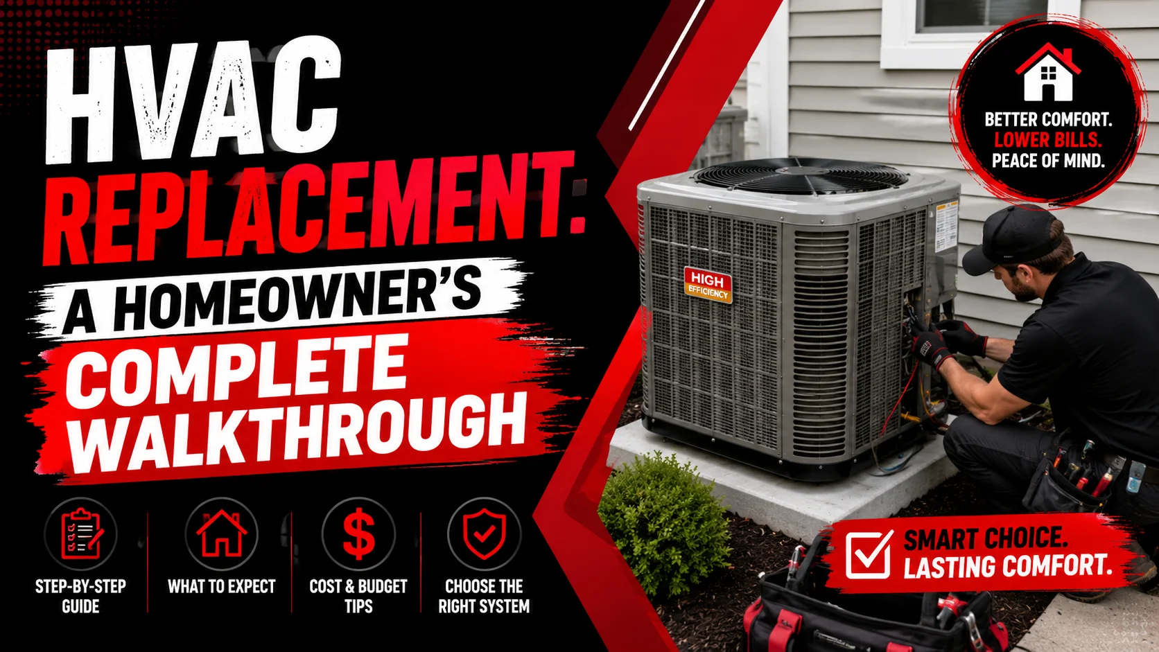 HVAC replacement: a homeowners complete walkthrough
