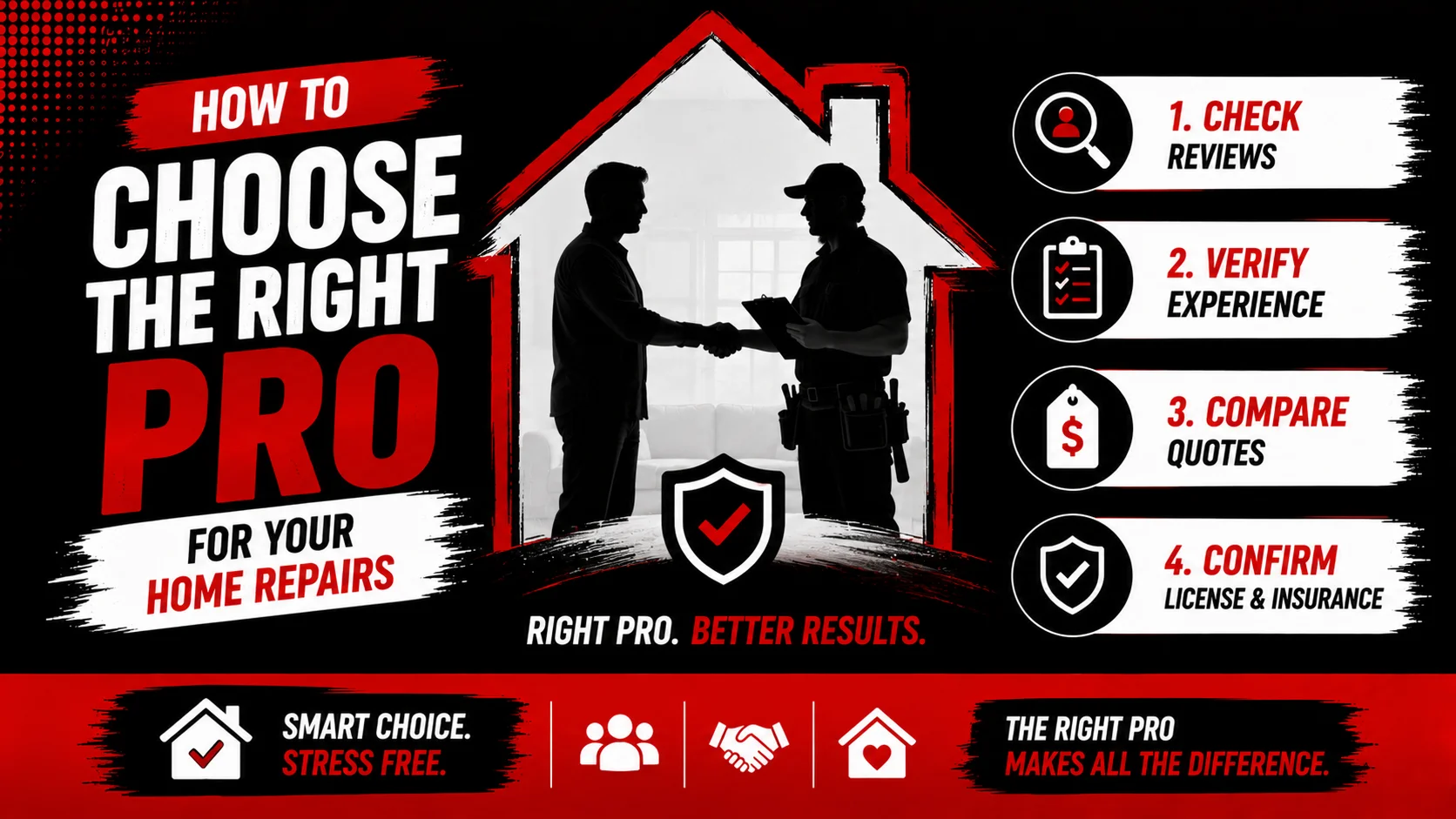 How to choose the right pro for your home repairs